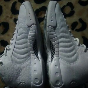 All White Jordan Jumpman's